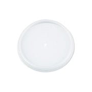 White Vented Lid (Case of 1000) by DART – 12 oz, 12.0 ounces, Plastic, white, Pack of 1000