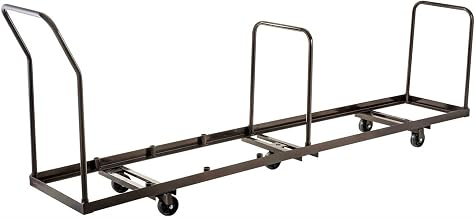 Global Industrial Chair Cart for Folding Chairs 50 Chair Capacity, Vertical Stack