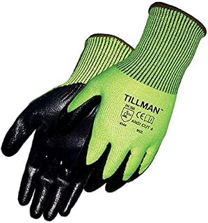 Tillman John 952 Smooth Nitrile Cut Resistant Gloves Size Medium