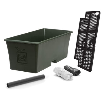 ® Container Gardening System - Green by EarthBox – 29"L x 13.5"W x 11"H, 3 gallons, Plastic, Green, Model 80201