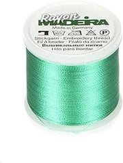 Tacony Corporation Madeira Rayon Thread Size 40 200 Meters-Dark Willow Green