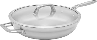 ZWILLING Motion Stainless Steel 5-qt Stainless Steel Deep Fryer with Lid