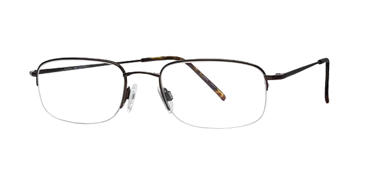 Eyeglasses 606 218 Coffee 54MM by Flexon – 54/19/140, Cellulose, Coffee (218), Model 679516661373