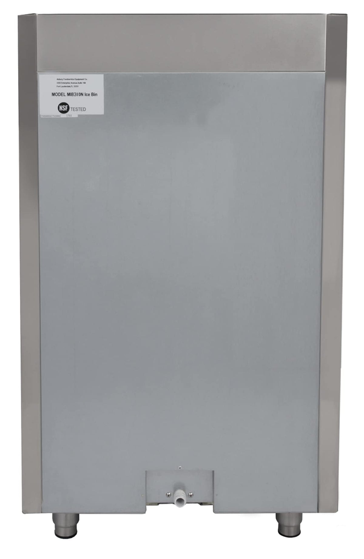 Ice Storage Bin by Maxx Ice – 310 pounds, Stainless Steel, Model MIB310N