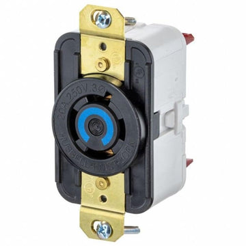 78858 Locking Receptacle by Hubbell – Metal, See Image, Model HBL2420ST