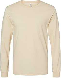 BELLA+CANVAS Unisex Jersey Long-Sleeve T-Shirt Pink