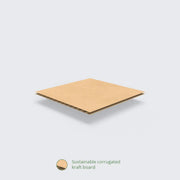 Plant-Based Compostable Large Sleeve (Case of 1000) by Vegware – 89-series, 1000 milliliters, Cardboard, Brown, Pack of 1000