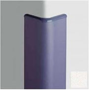 Corner Guard Bullnose 90, 3'' Wings, 4'H W/Caps, Linen WH
