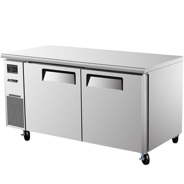 15 cu. ft. J Series Undercounter Refrigerator with Efficient Refrigeration System Side Mount Compressor Adjustable Shelves and High Density PU Insulation: Stainless Steel by Turbo