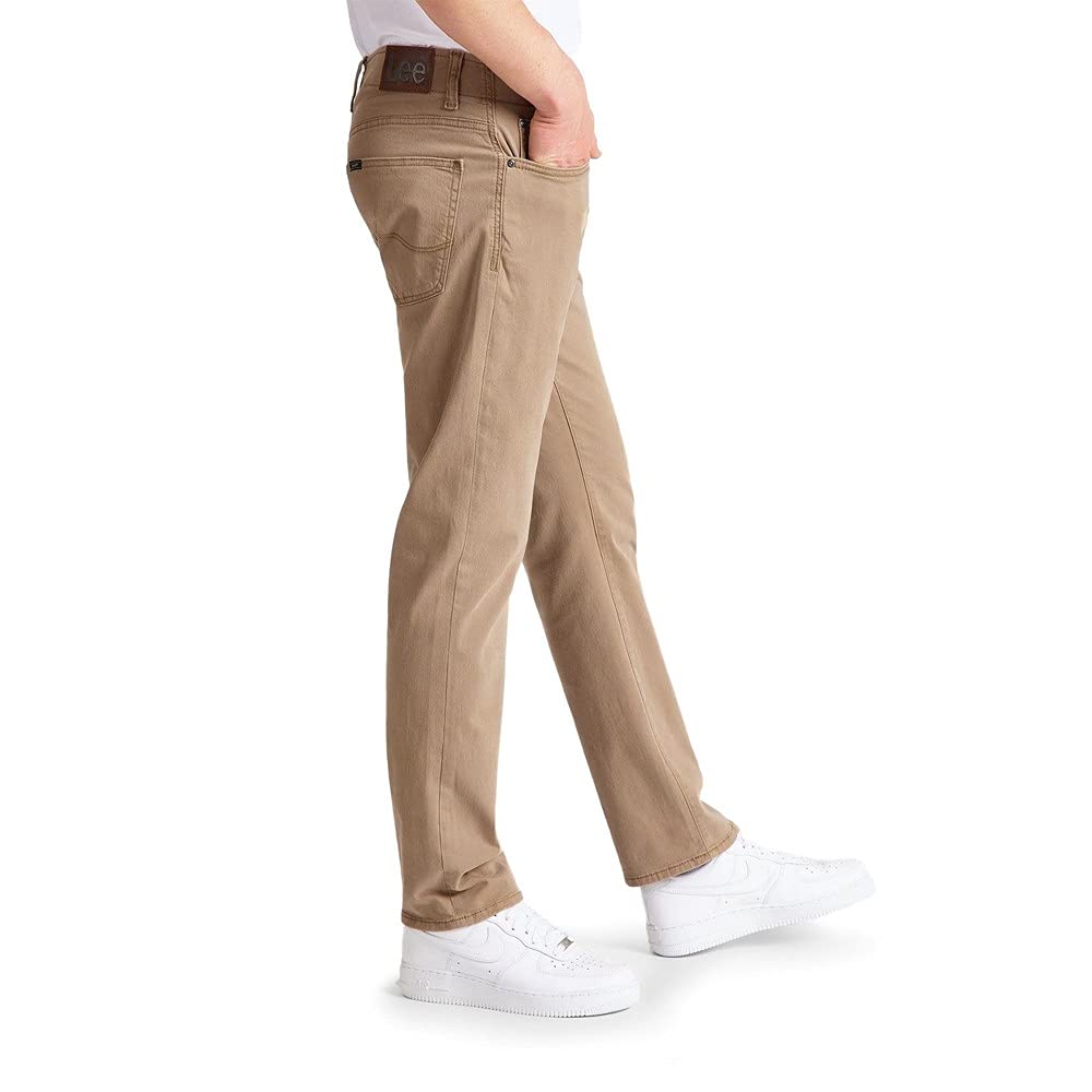 Straight Fit Xm by Lee – Baumwolle, Cougar, Model L71WTF77-77