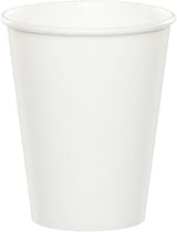 Creative Converting Celebrations 96-Count 9 oz. Hot/Cold Cups, White -