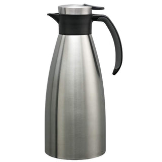 Carafe Server by Service Ideas – 50.7 Ounces, 1.5 liters, Stainless Steel, Pack of 6, Model 83715
