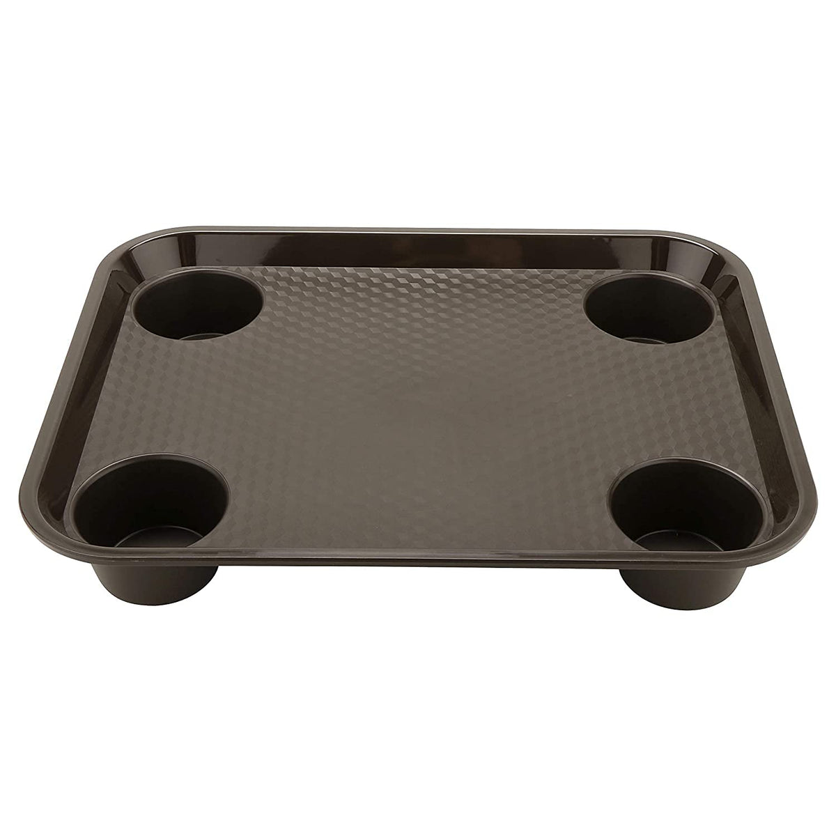 GET Brown / 17" x 14" / Modern Serving Trays