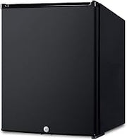 Summit 16" Compact Minibar, Black - MB12B | Mini Fridge, Quiet Operation at 34.4 dB, Factory Installed Lock,