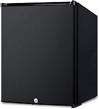 Summit 16" Compact Minibar, Black - MB12B | Mini Fridge, Quiet Operation at 34.4 dB, Factory Installed Lock,