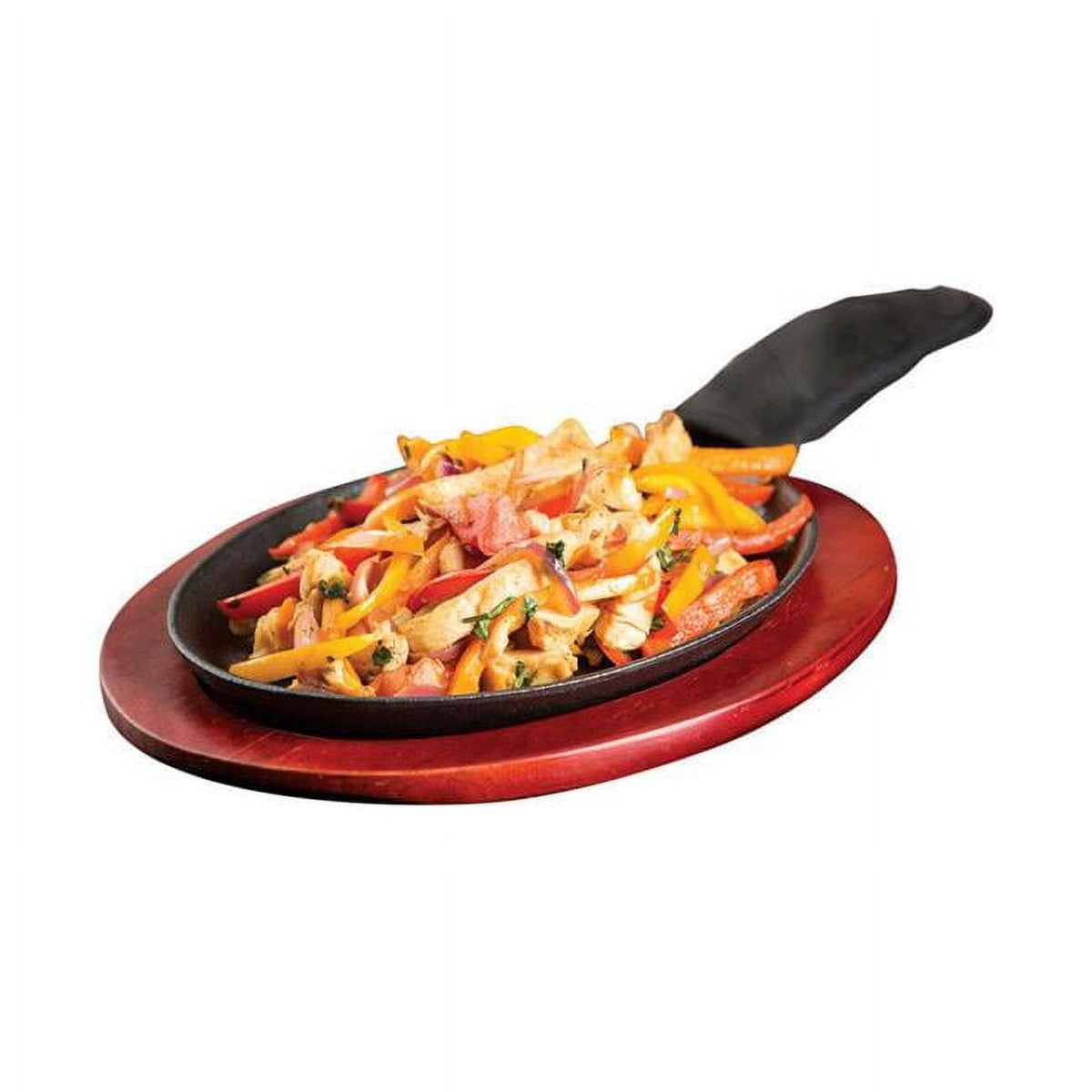 Fajita Sizzle Plattr 10" by Tablecraft – 1, Plastic, Black, Model FSR3