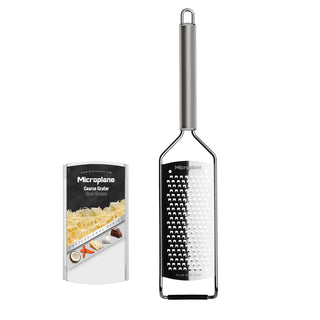 Professional Series Kitchen Grater new Coarse for Cheese by Microplane – Coarse NEW version, Stainless Steel, Model Professional Series new Coarse