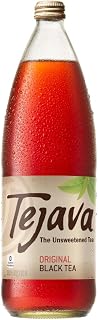 Tejava Black Tea Unsweetened, 1 Liter 33mg caffeine