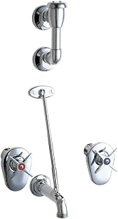 Chicago Faucets 911-ISCP Wall Mount Service Sink Fitting, Chrome
