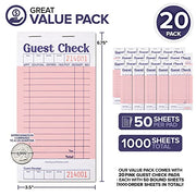 Stock Your Home 40 Pack / Pink / 40 Check Presenters & Server Books