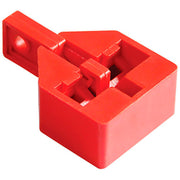 Double Pole Circuit Breaker Lockout by NMC – Plastic, Red, Model CB04