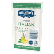 Classics Italian Salad Dressing Packets by HELLMANN'S – 1.5 Ounce (Pack of 102), Pack of 102