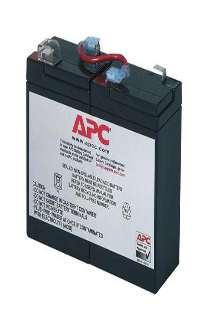 Replacement Battery Cartridge for Bk200 + Bk200B by APC – Black, Model RBC1