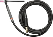 Lincoln Electric PTA-9 Ready to Weld TIG Torch - for Air-Cooled TIG Welding - Rigid Torch Head - 12.5 FT, 1 Piece Cable - K1782-16