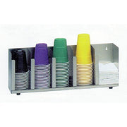 Optional Side Straw Attachment Section for CTLD Series Dispensers by DISPENSE-RITE – One Size, Stainless Steel, Black, Model SH-1