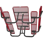 Global Industrial Red / Industrial / 1 Picnic Tables