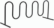 Global Industrial 94" L Wave Bike Rack, Free Standing, 9-Bike Capacity