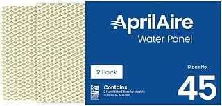 45 Water Panel Humidifier Filter Replacement for AprilAire Whole-House Humidifier Models 400, 400A, 400M (Pack of 10)
