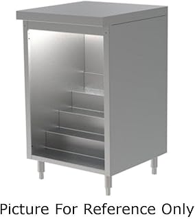 Perlick DBLS-24 24"W Non-Refrigerated Liquor Step Back Bar Cabinet