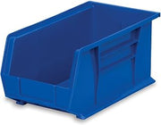 Akro-Mils Akrobins For Racks And Panels - 8-1/4 X14-3/4 X7" - Blue - Lot of 12