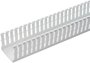 Panduit F2X2WH6 Type F Narrow Slotted Duct, PVC, White