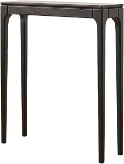 Solid Wood Console Table, Mesa recibidor de entrada, Ideal for Hallway, Entryway, Living Room, Foyer, Corridor, and Office(35.4x9.8x33.5in)