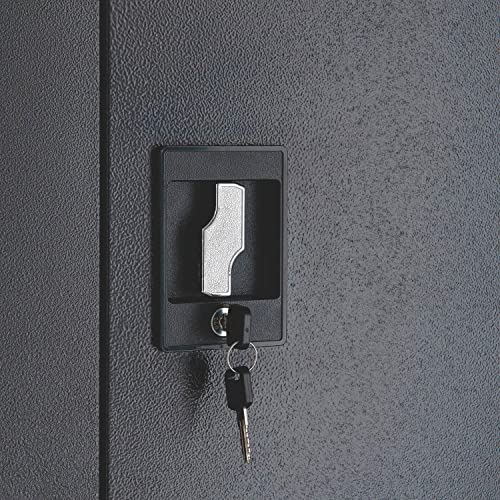 Global Industrial Black / 36" W x 18" D x 72" H / Industrial Storage Lockers