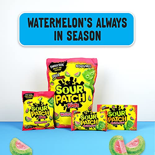 Sour Patch Kids Watermelon / 12 Ounce (Pack of 12) / Green,Pink Gummy Candy