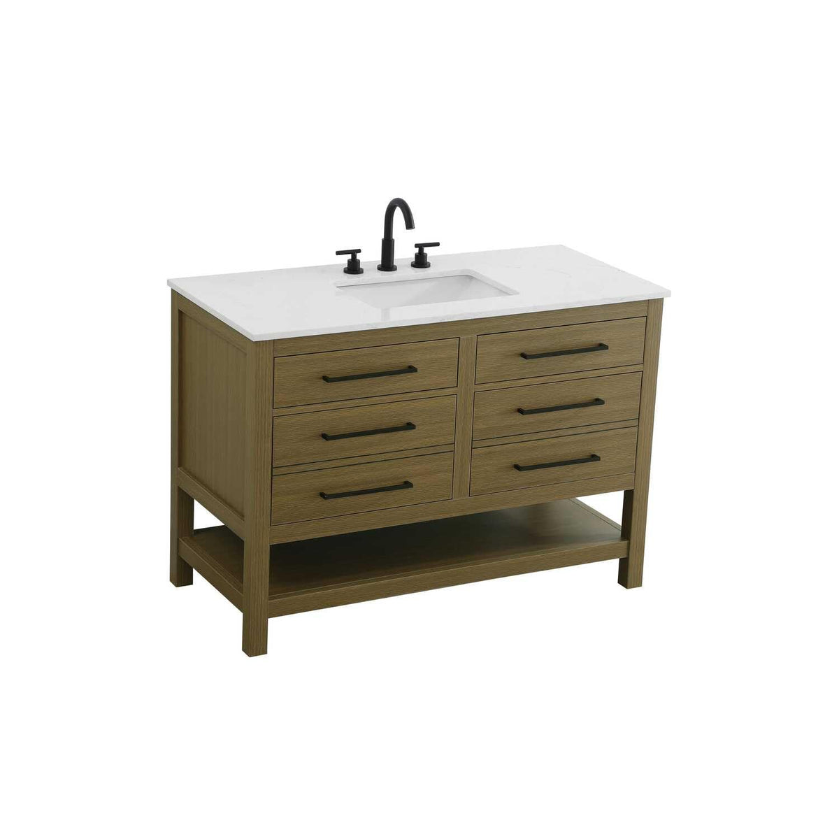 Bathroom Vanity Chestnut Brown by karson – Chestnut Brown
