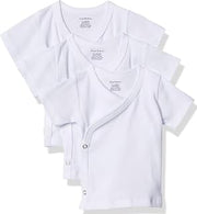 Gerber baby-girls 3-pack Short-sleeve Side-snap Shirt