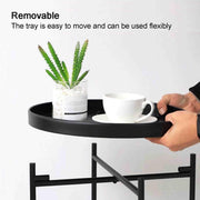 Side Table by WPWSDWMX – One Size, Metal, White, Model WPWSDWMX
