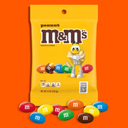 Peanut Chocolate Candy 5.3-Ounce Bag (Pack of 12) by M&M's – 5.3 Ounce (Pack of 12), Pack of 12, Model 548036