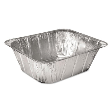 Handi Foil Aluminum Extra Deep 1/2 Size Steam Table Pan - 100 per case.