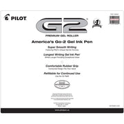 G2 Premium Gel Ink Pens by PILOT – 20 Count (Pack of 1), Plastic, Assorted Colors, Model 14354