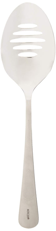 Mercer Culinary Slotted Bowl - 9" / Silver / 9-Inch Soup Spoons
