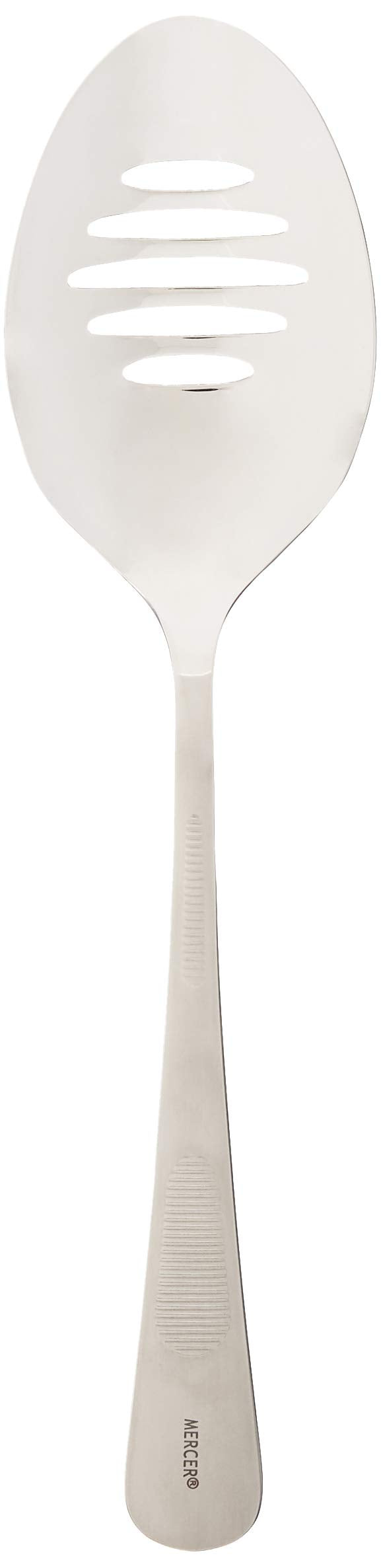 Mercer Culinary Slotted Bowl - 9" / Silver / 9-Inch Soup Spoons