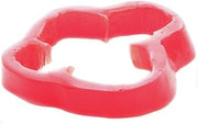 Artificial Bell Pepper Ring Red Plastic - 3" Dia