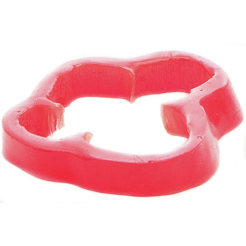 Artificial Bell Pepper Ring Red Plastic - 3" Dia by Incredible Inedibles – Plastic, Red, Model V615-01