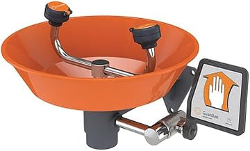 Guardian G1814P Plastic Eyewash, Wall Mounted