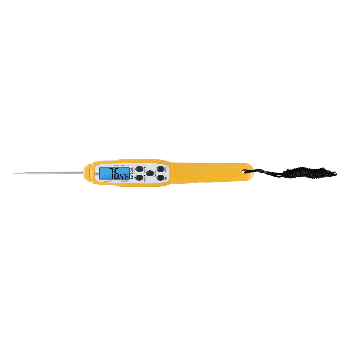 200-400F Waterproof Instant Read Thermometer by Taylor – stainless_steel, Multicolor, Model 9848EFDA